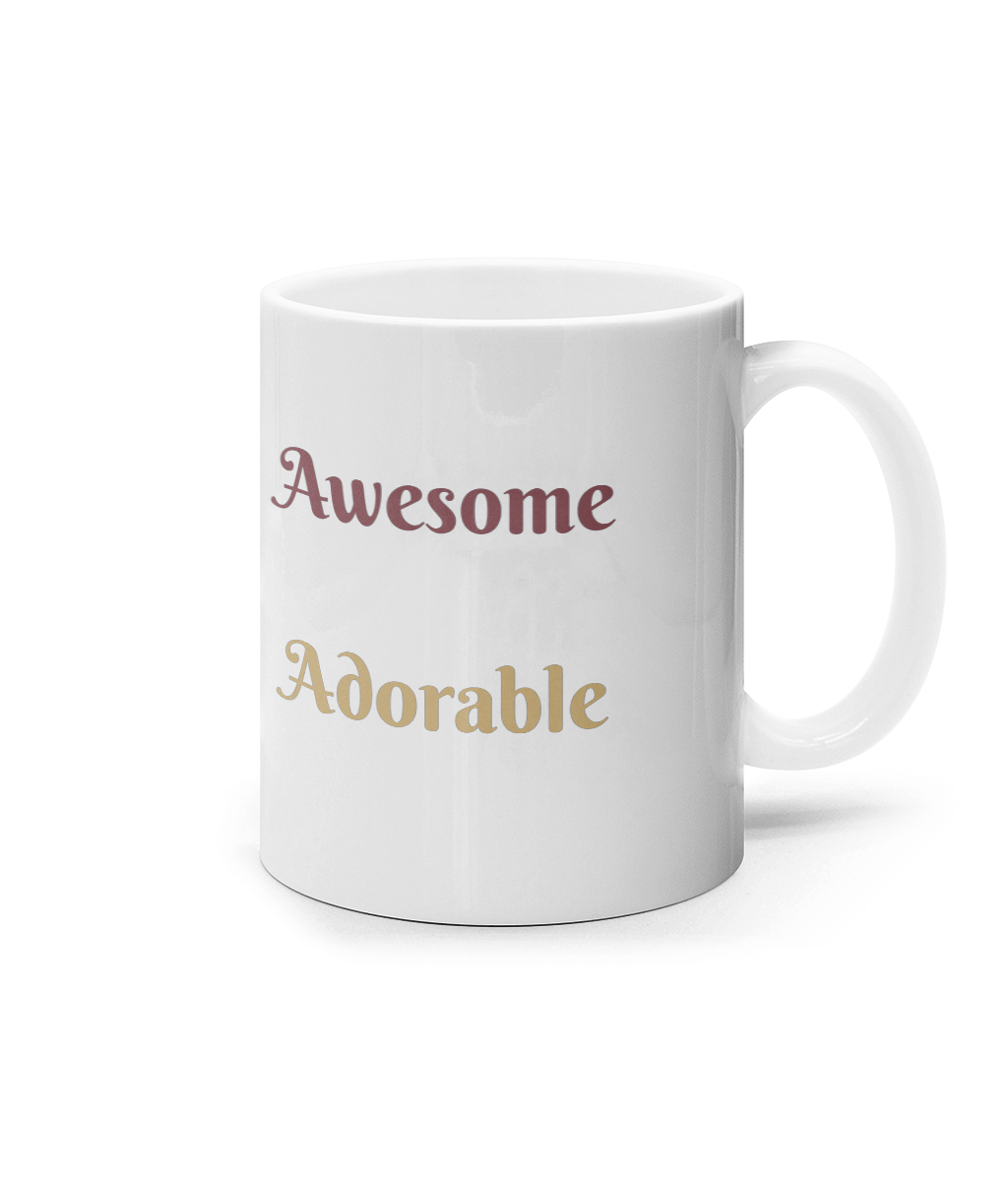 "A"_Initial name_11oz mug
