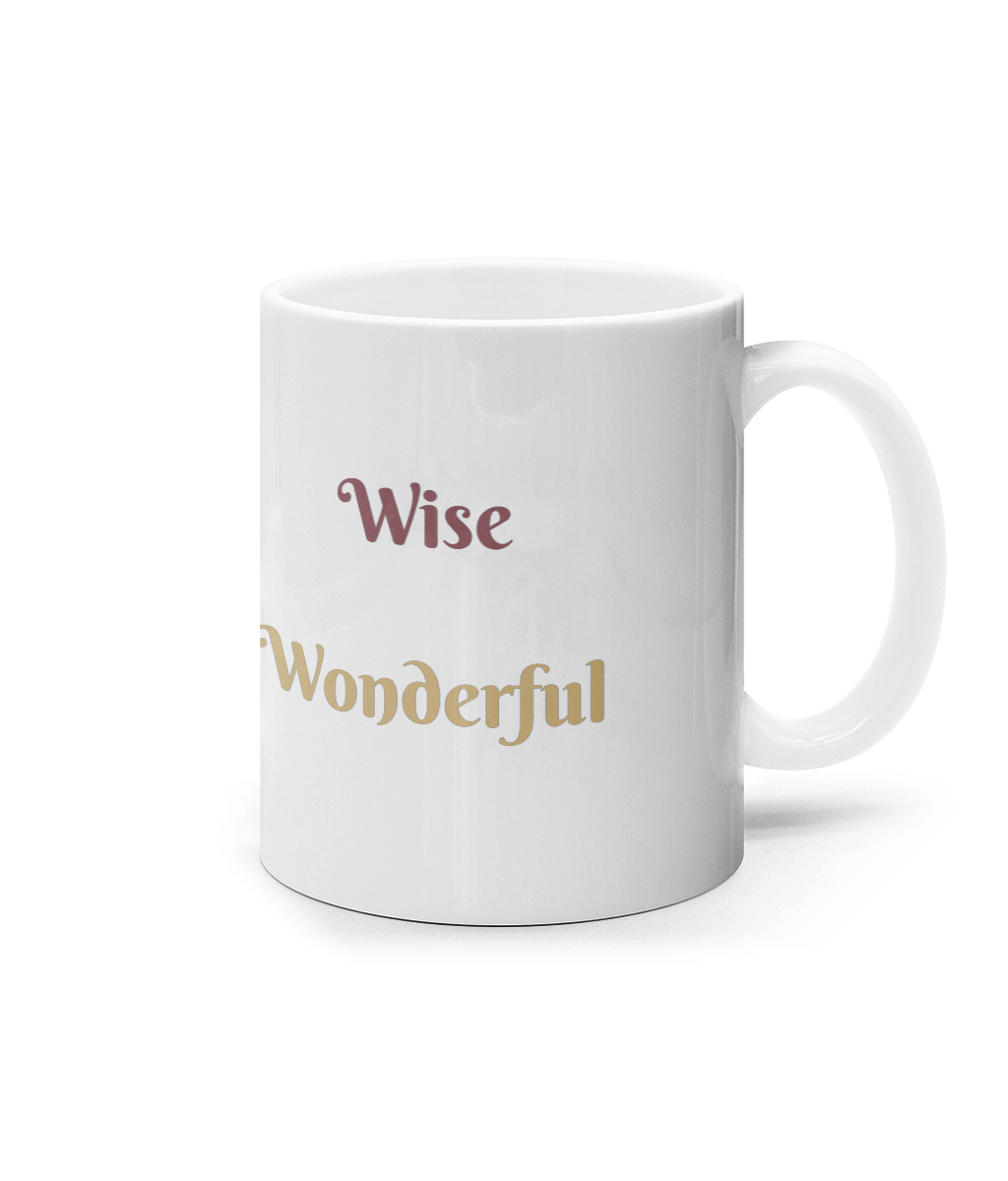 "W"_Initial name_11oz mug