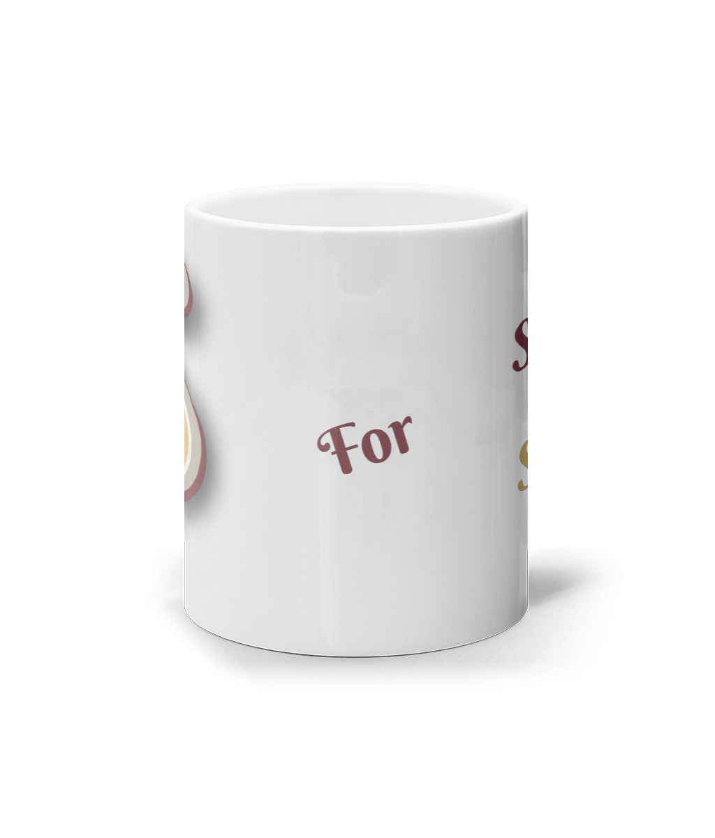 "S"_Initial name_11oz mug