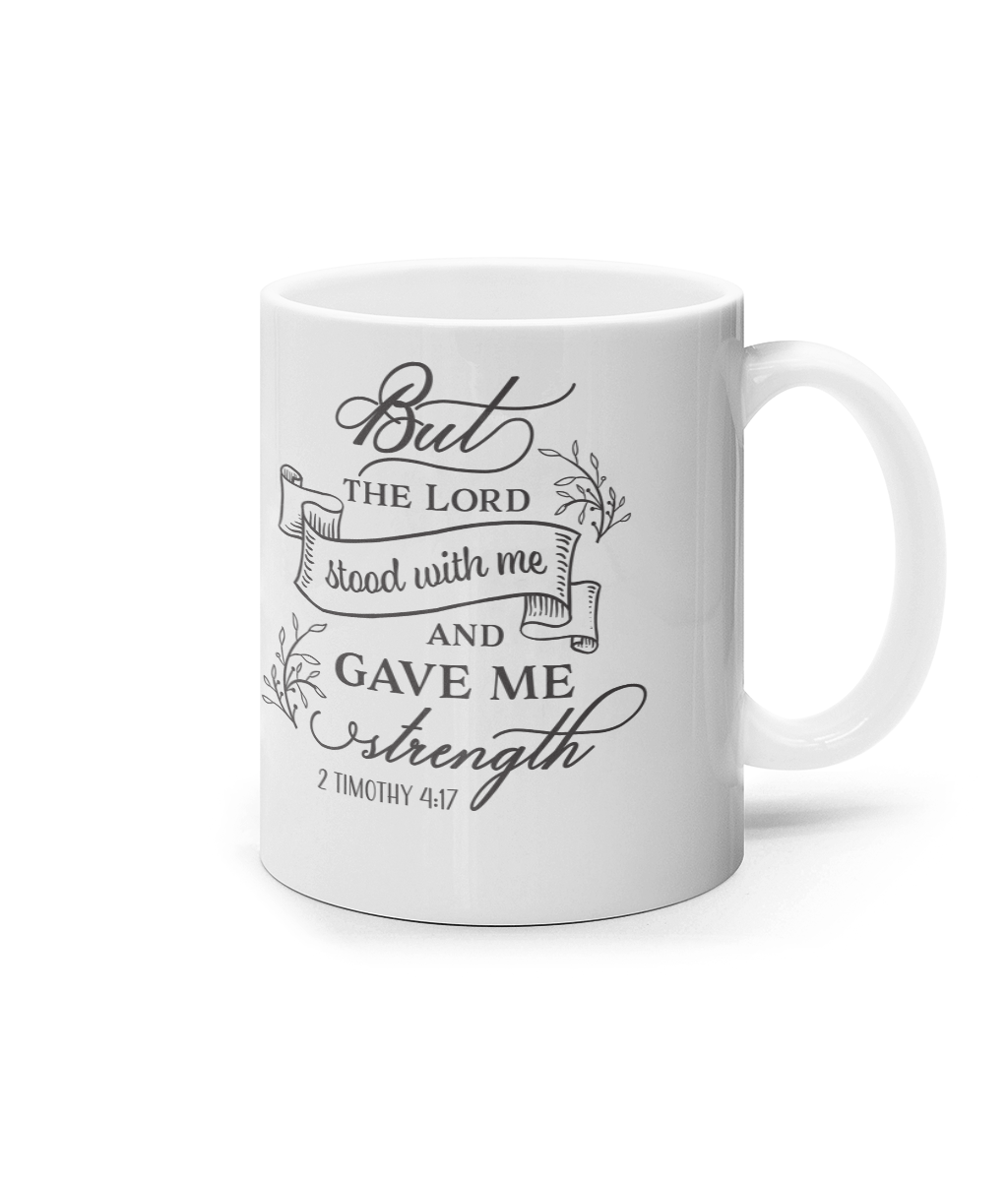2 Timóteo 4:17 Caneca